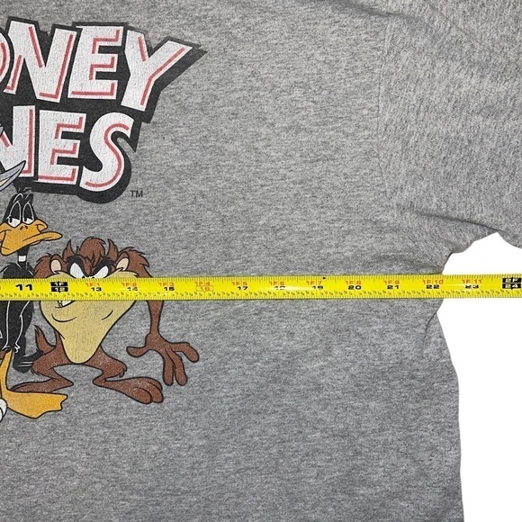 Looney Tunes Unisex T Shirt Size XL Gray Short Sleeve 100% Cotton - Picture 6 of 9